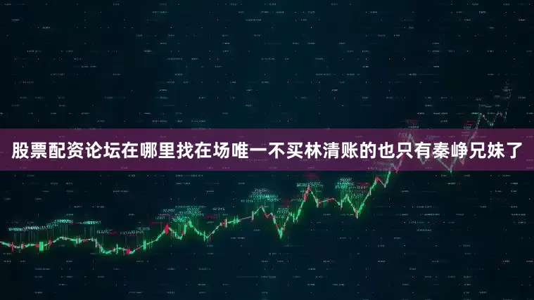 股票配资论坛在哪里找在场唯一不买林清账的也只有秦峥兄妹了