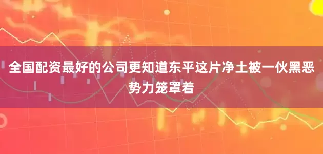 全国配资最好的公司更知道东平这片净土被一伙黑恶势力笼罩着