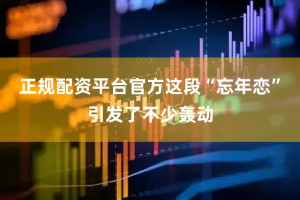正规配资平台官方这段“忘年恋”引发了不少轰动
